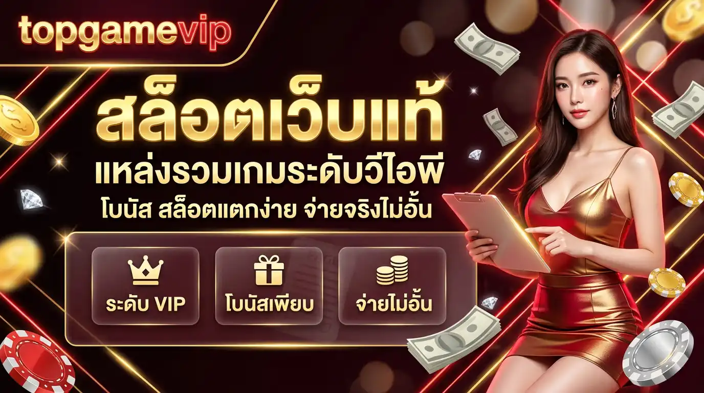 topgamevip สล็อตเว็บแท้ แหล่งรวมเกมระดับวีไอพี โบนัส สล็อตแตกง่าย จ่ายจริงไม่อั้น