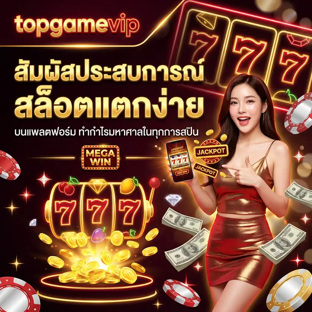 สัมผัสประสบการณ์ สล็อตแตกง่าย บนแพลตฟอร์ม topgamevip ทำกำไรมหาศาลในทุกการสปิน